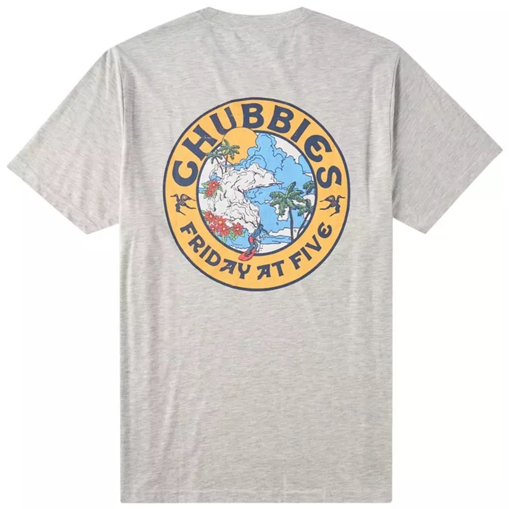 NWT Chubbies Men's Short Sleeve Graphic T-Shirt / Seal of Approval - Small